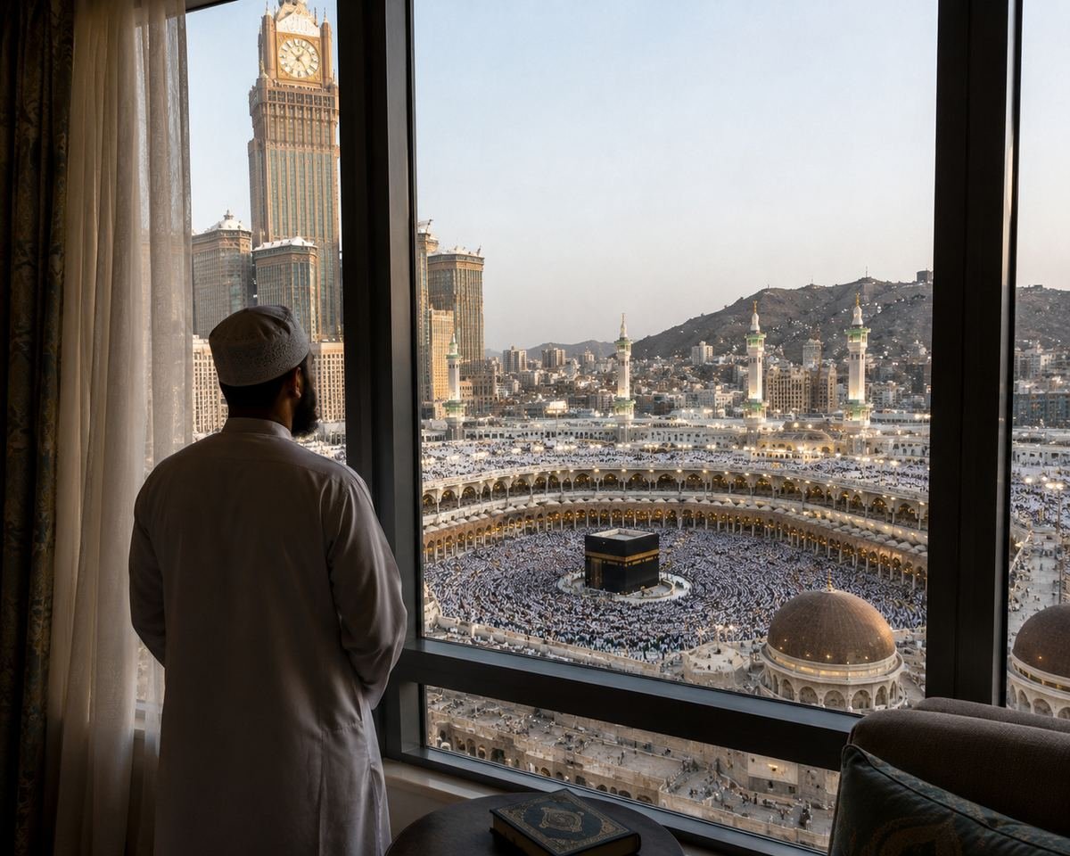 5-Star Kaaba View Umrah Package — Kaaba View Umrah package from the USA