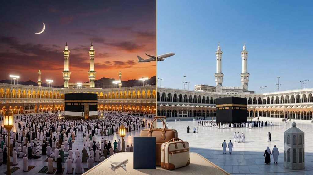 Compare Ramadan Umrah Packages and Regular Umrah at the Holy Kaaba in Makkah