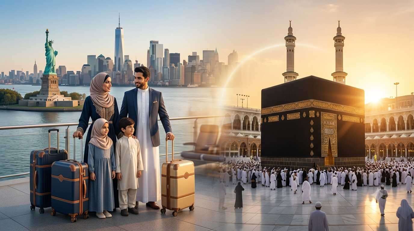 Umrah package from New York to Makkah