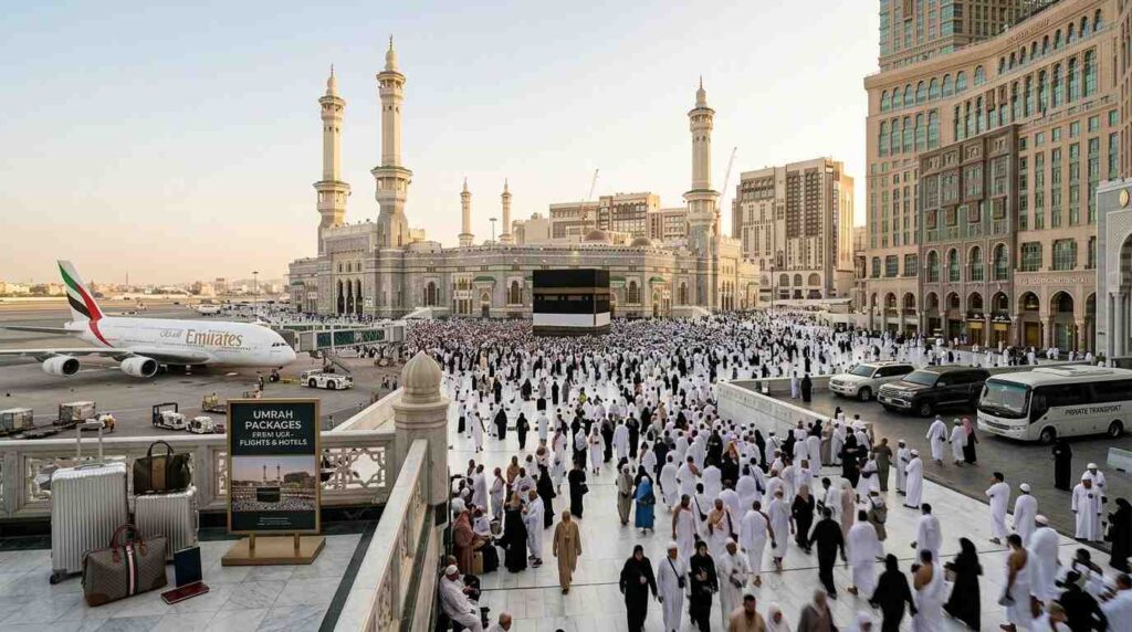 Complete vs Land Only Umrah Packages Cost from USA
